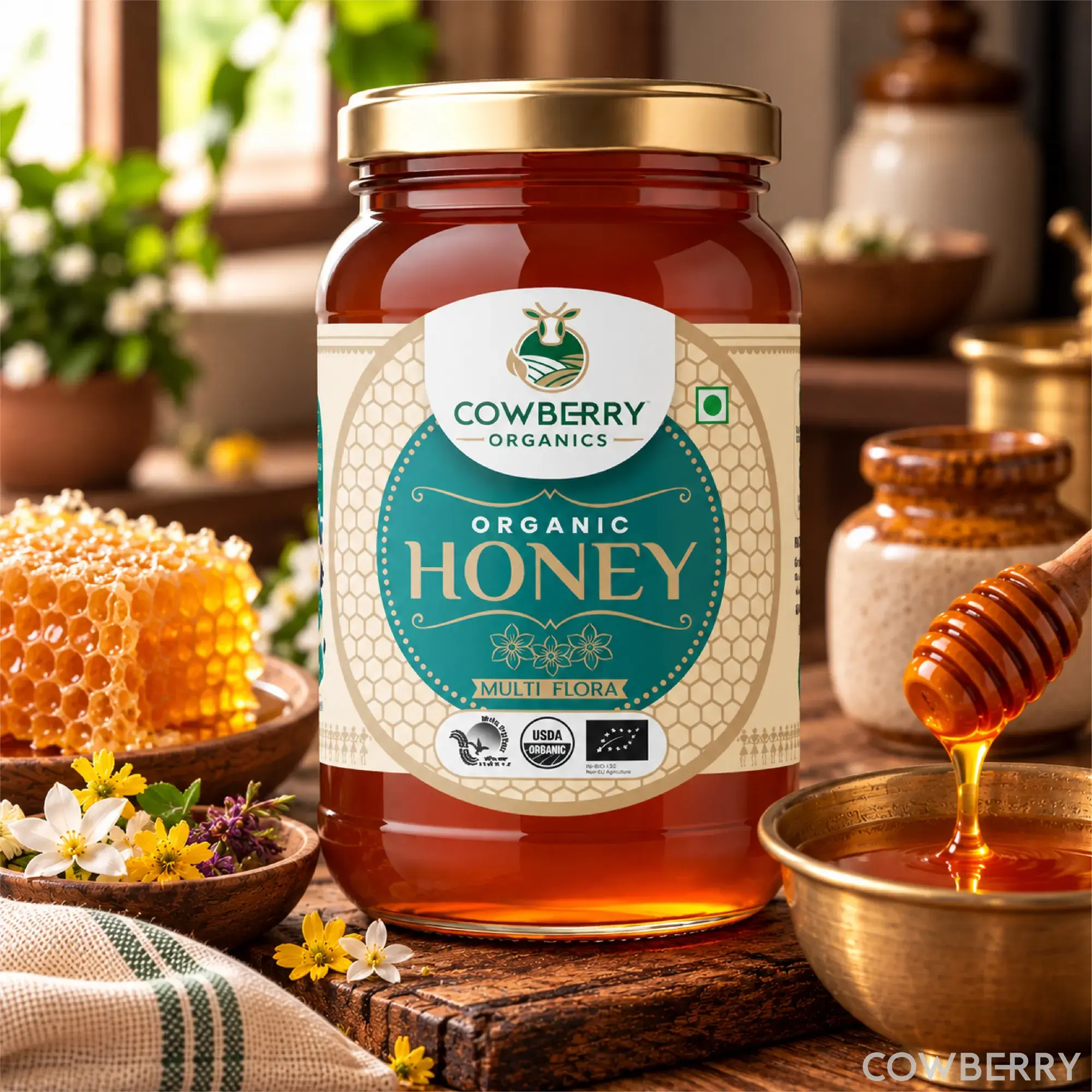 Organic Multiflora Honey