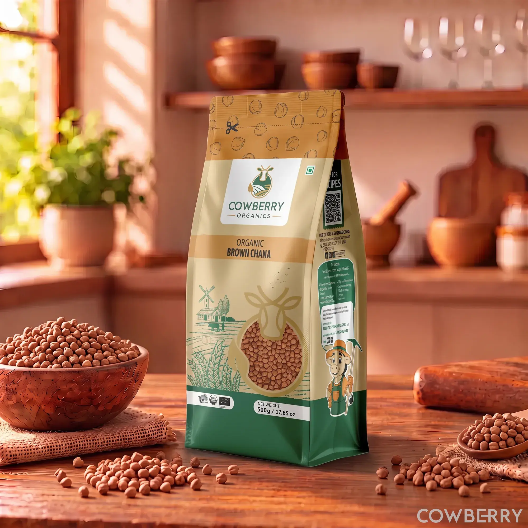 Organic Brown Chana